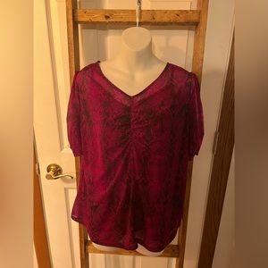 APT. 9 Pink Blouse Size XL